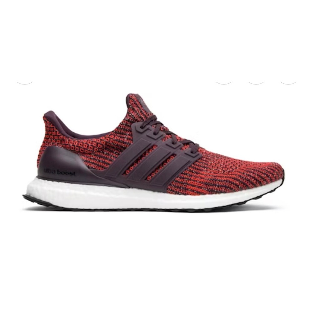 Adidas Ultra Boost 4.0 Noble Red Burgundy Running Shoes CP9248 Mens 12